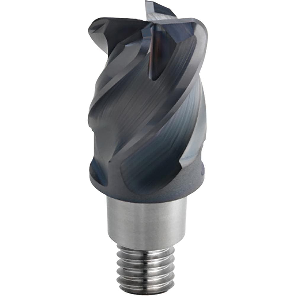 Corner Radius & Corner Chamfer End Mill Heads; Mill Diameter (mm): 25.40; Mill Diameter (Inch): 1; Length of Cut (mm): 26.6700; Number Of Flutes: 4