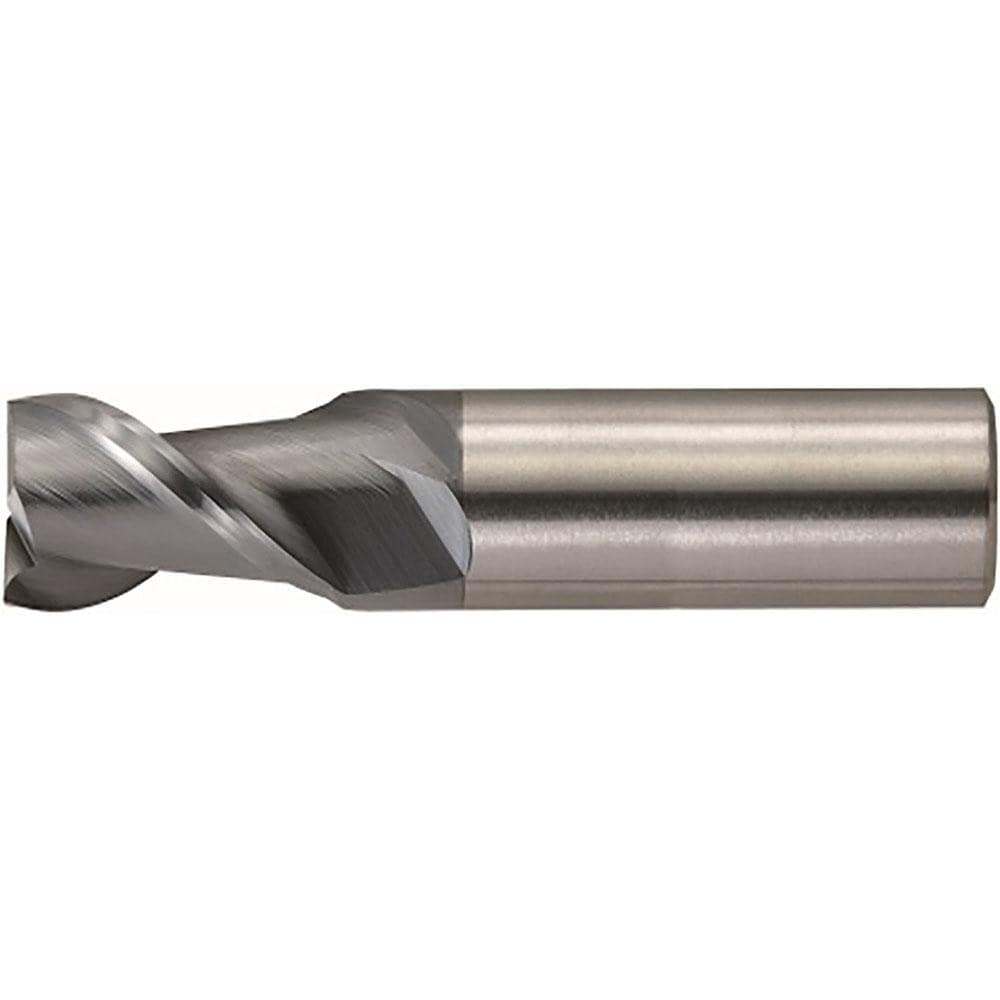 Square End Mill: 0.062" Dia, 0.0930" LOC, 2 Flute, Solid Carbide