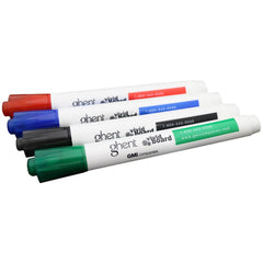 Dry Erase Markers & Accessories; Color: Red, Blue, Black, Green; Tip Type: Chisel; Marker Cap: Capped