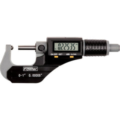 Electronic Outside Micrometers; Micrometer Type: Digital Outside; Minimum Measurement (mm): 0.00; Maximum Measurement (mm): 25.00