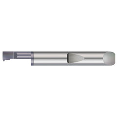 Single Point Threading Tools; Thread Type: Internal, External; Material: Solid Carbide; Profile Angle: 60; Threading Diameter (mm): 2.70; Cutting Depth (mm): 10.00; Cutting Depth (Decimal Inch): 0.3937