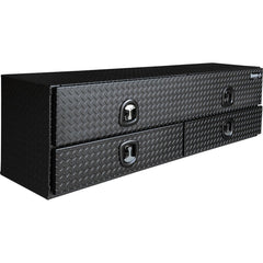 Truck Tool Storage Units; Type: Contractor Box; For Use With: Trucks; Storage Capacity (Cu. Ft.): 15.75; Color: Diamond Black, Matte Black; Material: Aluminum