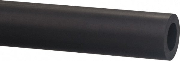 Plastic Round Tube: 0.375" ID, 7/8" OD, 8' OAL, Gray, Nylon 6/6 (MDS-Filled)