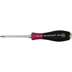 Phillips Screwdrivers; Overall Length (Inch): 6-1/2; Handle Type: Non-Slip Grip; Phillips Point Size: #1