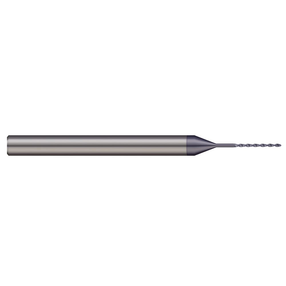 Micro Drill Bit: 1.50 mm Dia, (0.0591"), 130 deg, Solid Carbide