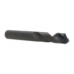 Screw Machine Length Drill Bit: 25/64" Dia, 130 deg Point, Cobalt