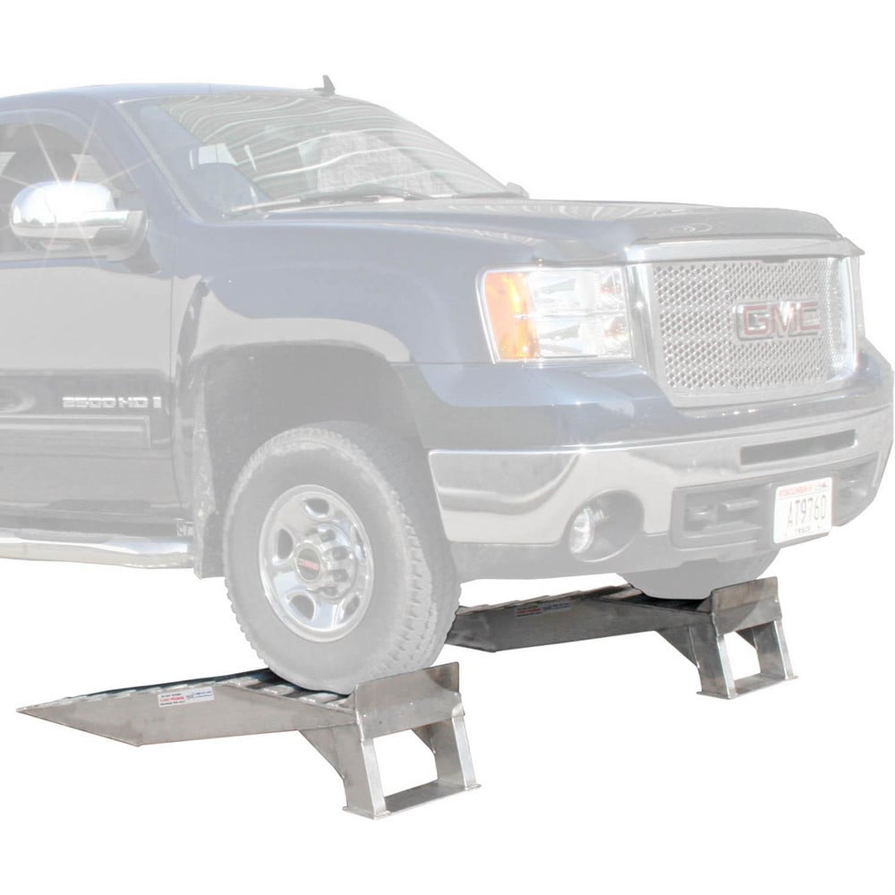 Truck Ramps; For Use With: All Vehicles; Length (Inch): 63; Width (Inch): 16; Load Capacity (Lb.): 7000.000; Material: Aluminum; Color: Silver; Finish Coating: None