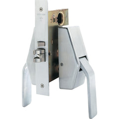 Lever Locksets; Lockset Type: Hospital Push/Pull Latch; Key Type: None; Back Set: 2-3/4; Cylinder Type: None; Material: Metal; Door Thickness: 1-3/4; Finish: Satin Chrome