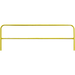 Column & Pipe Guard Rails; Material: Steel; Finish: Painted; Pipe Size: 1.66 in; Overall Length: 1.66 in; Rail Outside Diameter: 1.66; Color: Yellow