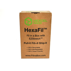 Fil-In-A-Box All-Paper Void Fill in Natural Color, Just Pull-Stuff-Ship. 100% Recyclable