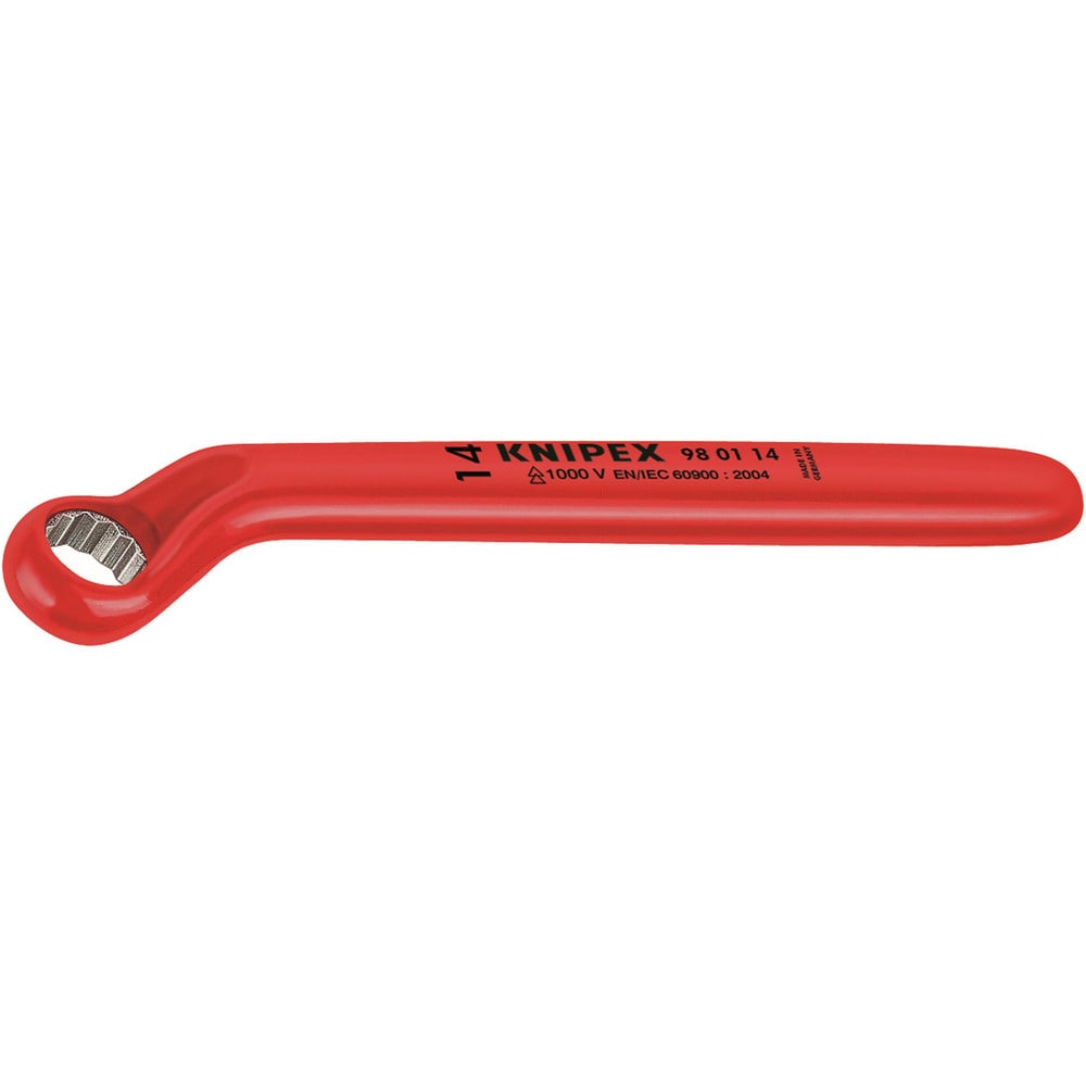 Box End Wrench: 14 mm, 12 Point, Single End