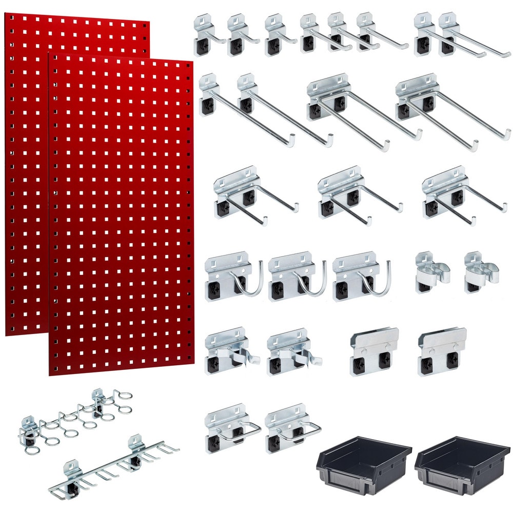 Pegboard Kit: 18 x 36", Steel