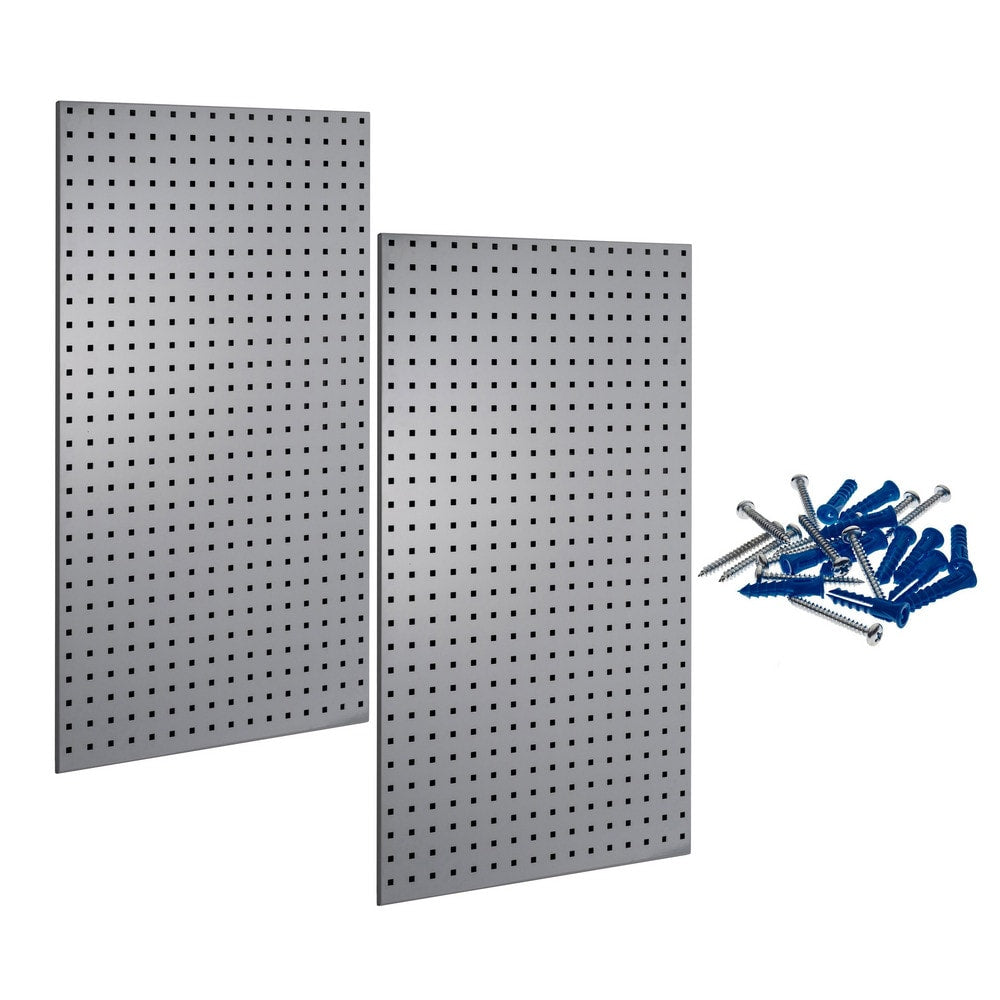 Pegboard Storage Board: 24 x 42-1/2", Steel