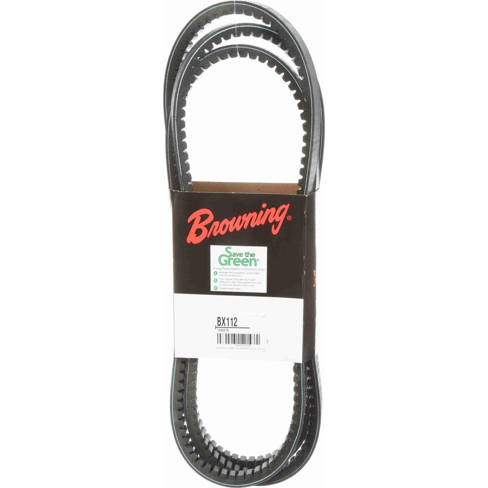 V-Belt: Section BX, 115" Outside Length, 21/32" Belt Width