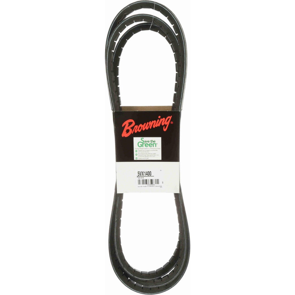 V-Belt: Section 5VX, 140" Outside Length, 5/8" Belt Width