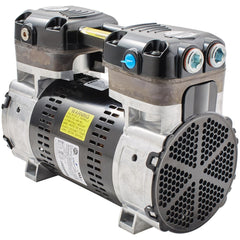 Piston-Type Vacuum Pumps; Compressor Type: Compressor Pump; Horsepower: 3/4; Cubic Feet Per Minute: 5.5; Vacuum Pressure: 27; Voltage: 120/230V; Frequency: 50/60HZ; Port Size: 1/4; End Connections: NPT