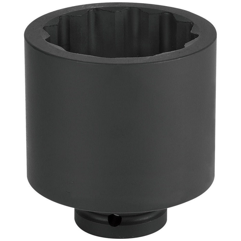 Impact Socket: 1" Drive, 3-1/4" Socket, Square Drive