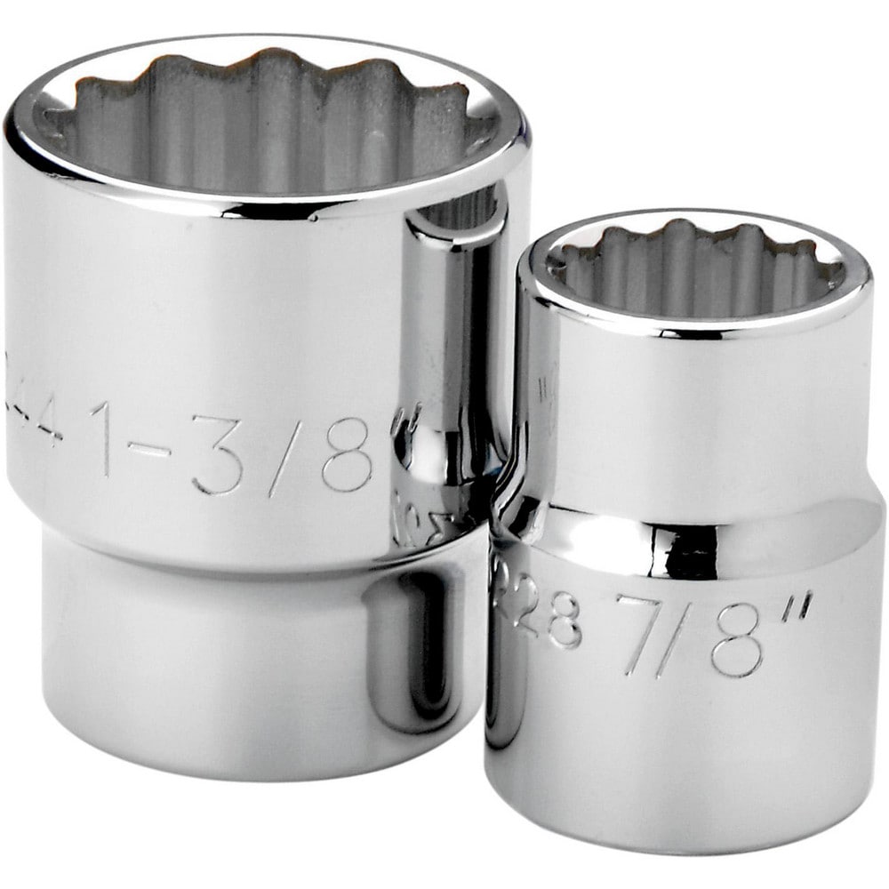 Standard  Hand Socket: 3/4" Drive, 2-1/8" Socket, 12-Point