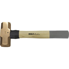 Sledge Hammers; Head Weight (Lb): 11.0231; Tool Type: Sledge Hammer; Head Material: Aluminum Bronze; Head Weight Range: 10 Lb and Larger; Handle Material: Hickory; Overall Length Range: 25 to 35.9