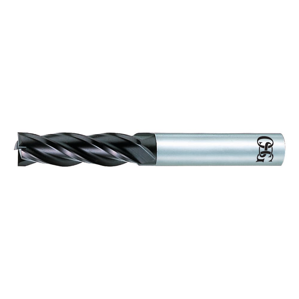 Square End Mill: 4 Flute, Solid Carbide