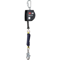 Self-Retracting Lifeline:  310 lb Capacity,  15.00' Lifeline,  Carabiner