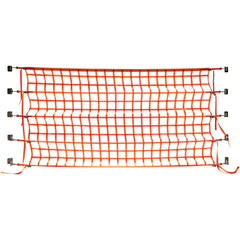 Multi-Purpose Fence & Net; Type: Loading Dock Safety Netting; Mesh Size: 6 in; Color: Safety Orange; Material: Polyester