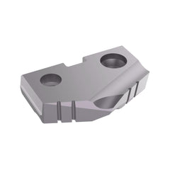 Spade Drill Insert: 30.00 mm Dia, Seat Size 2, Carbide, 132 deg Point