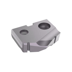 Spade Drill Insert: 11/16" Dia, Seat Size 0, Cobalt, 132 deg Point