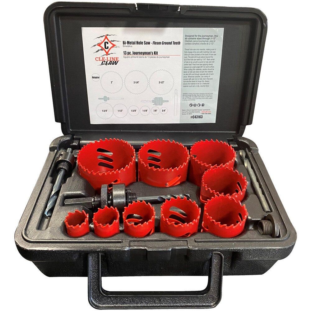 Journeymans Hole Saw Kit