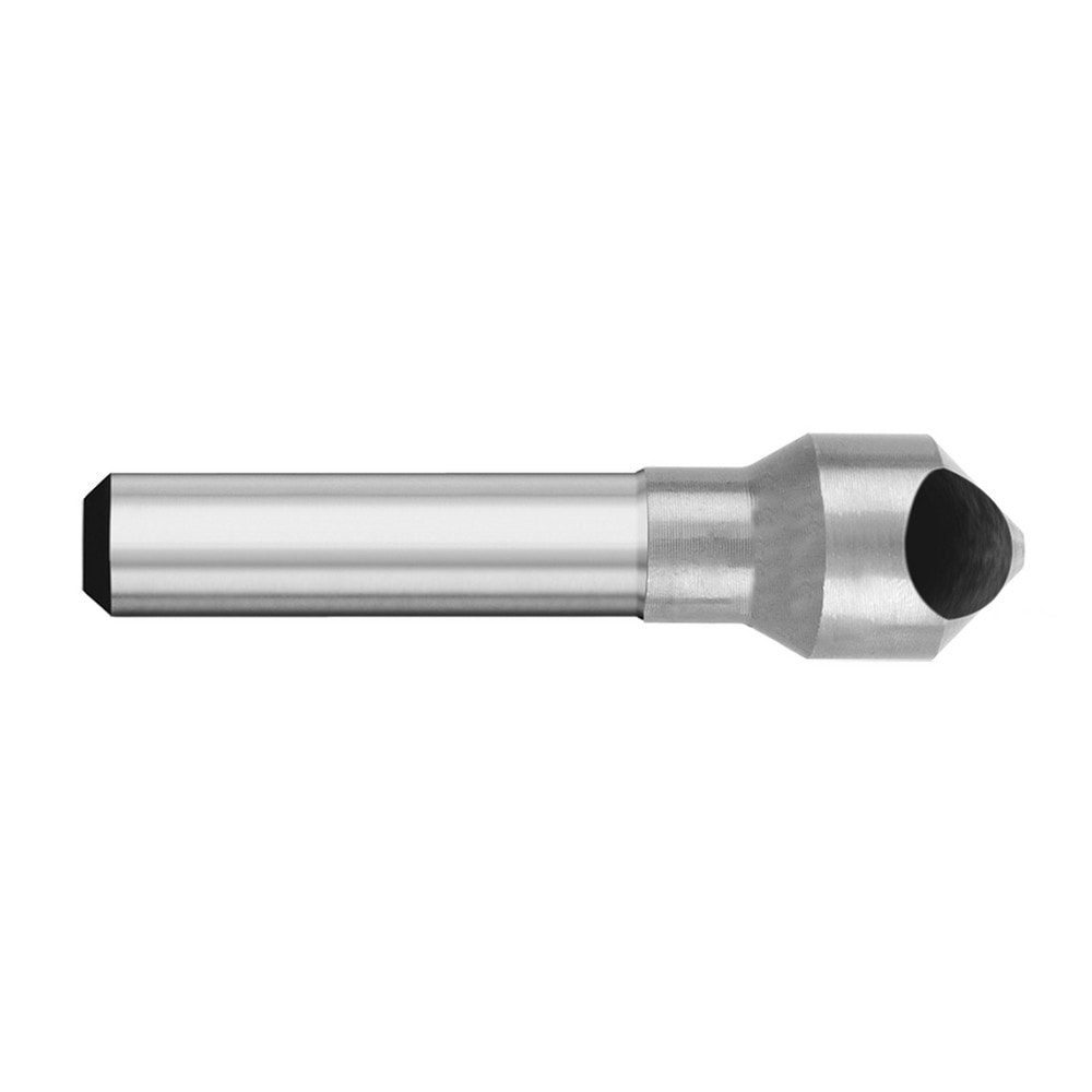 Countersink: 82 deg Included Angle, 0 Flute, Cobalt Steel, Right Hand