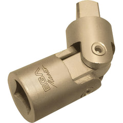 Socket Adapters & Universal Joints; Joint Type: Universal; Male Size: 1/4; Female Size: 1/4; Maximum Operating Angle: 0.25