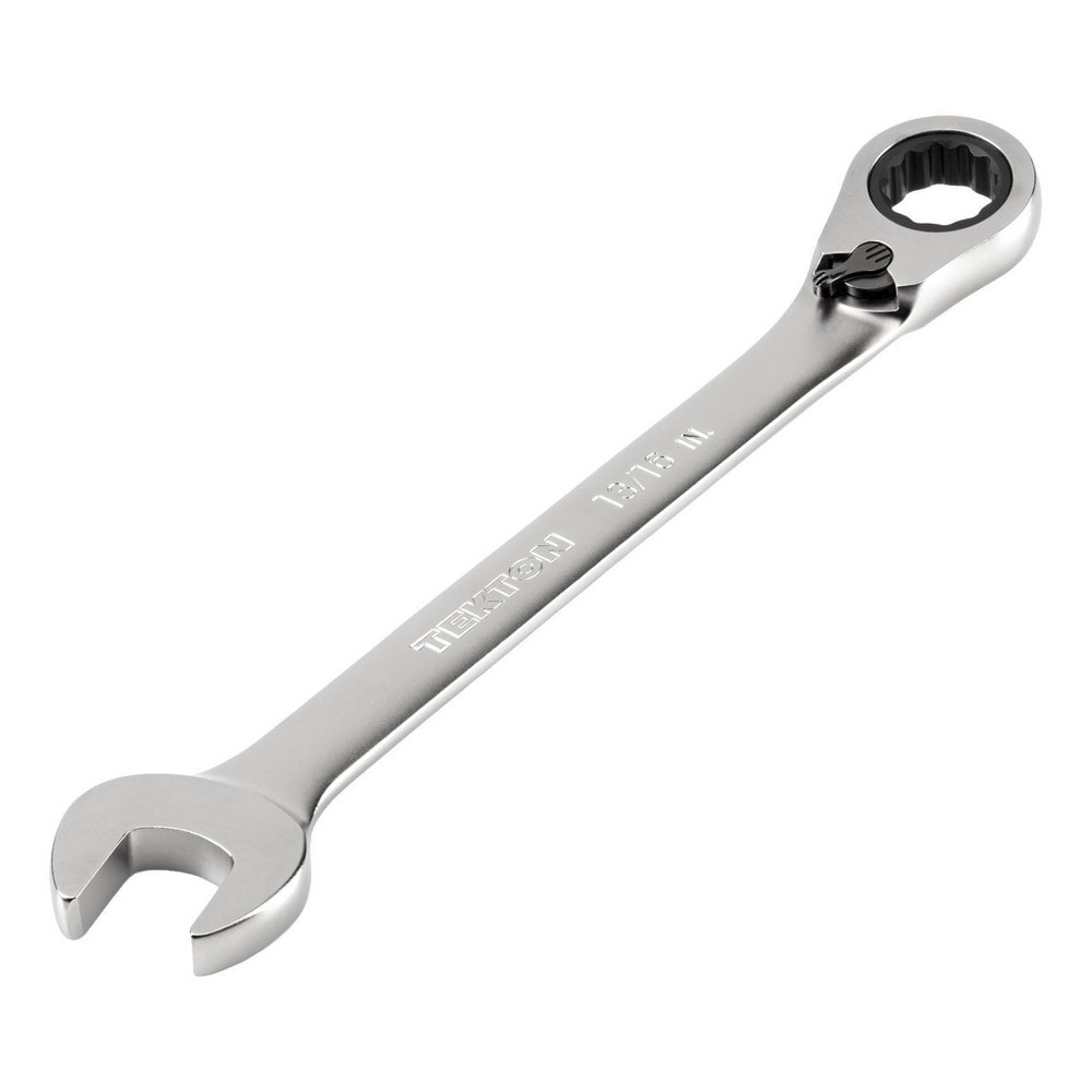 Combination Wrench: 13/16" Head Size, 15 deg Offset