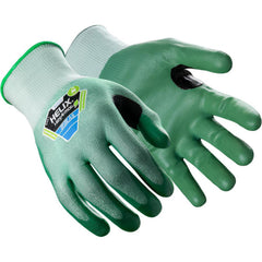 Cut, Puncture & Abrasion-Resistant Gloves: Helix Helix, Size Medium, ANSI Cut A6, ANSI Puncture 5, Nitrile, HPPE Blend