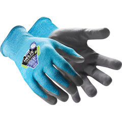 Cut, Puncture & Abrasion-Resistant Gloves: Helix Helix, Size X-Small, ANSI Cut A4, ANSI Puncture 2, Nitrile, HPPE Blend