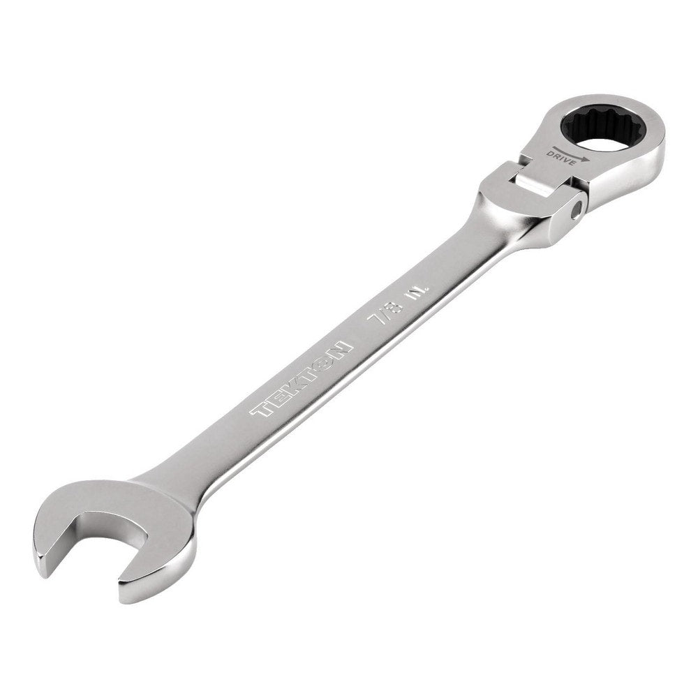 Combination Wrench: 7/8" Head Size, 0 deg Offset