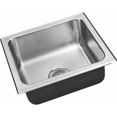 Sinks; Mounting Location: Countertop; Number Of Bowls: 1; Material: 304 Stainless Steel; Faucet Included: No; Faucet Type: No Faucet; Depth (Inch): 10-1/2; Valve Design: No Valve