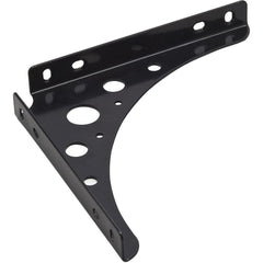 Brackets; Bracket Type: Shelf Bracket; Mount Type: Screw-On; Length (Inch): 8 in; Bracket Material: Steel; Load Capacity: 132; Overall Width: 1 in; Finish: Black