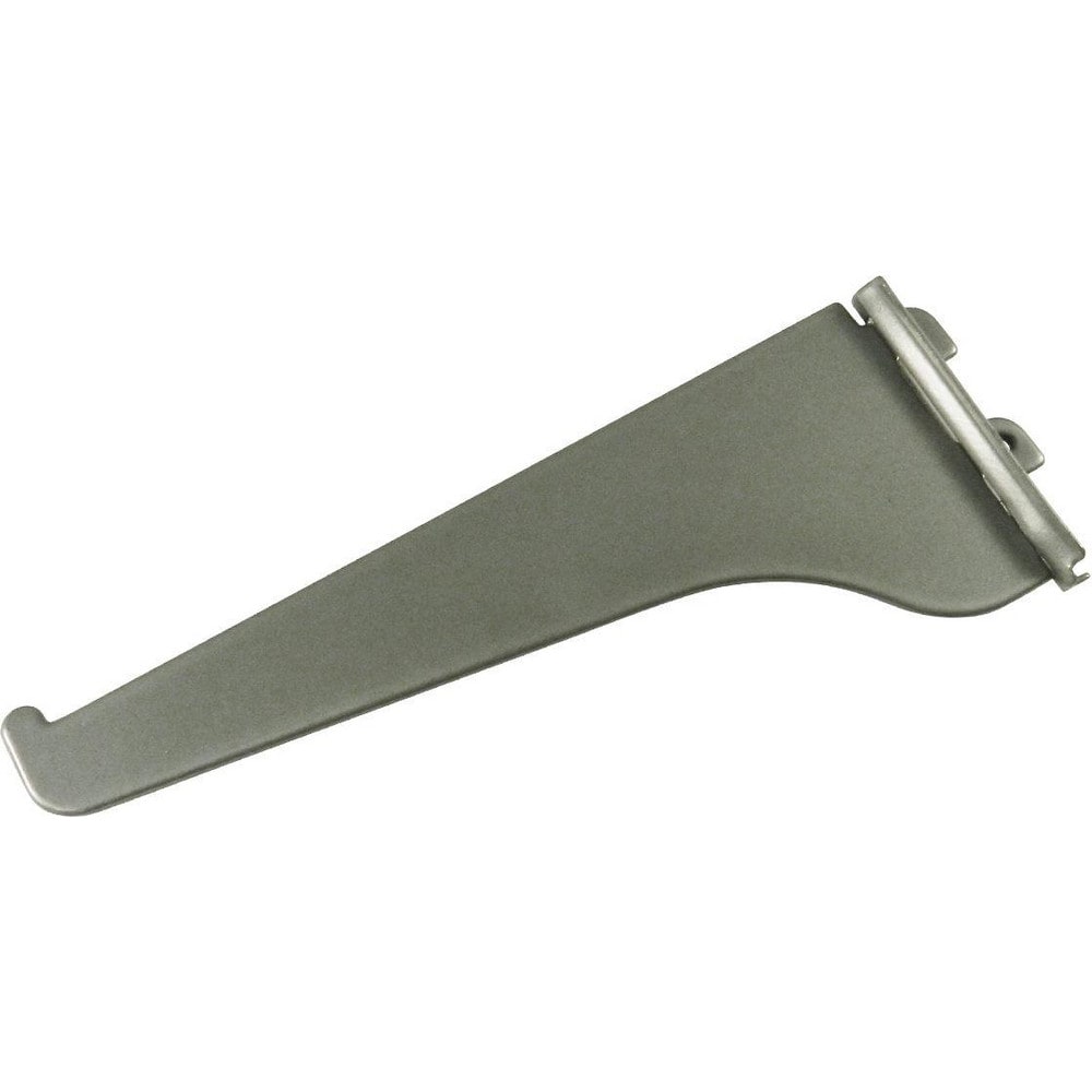 Brackets; Bracket Type: Shelf Bracket; Mount Type: Insert; Length (Inch): 16 in; Bracket Material: Metal; Load Capacity: 90; Overall Width: 0.5 in; Finish: Titanium