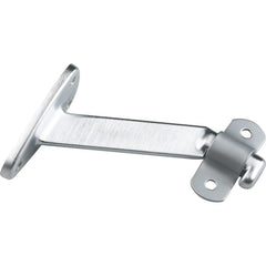 Brackets; Bracket Type: Handrail Bracket; Mount Type: Screw-On; Length (Inch): 4.06 in; Bracket Material: Aluminum; Load Capacity: 154; Overall Width: 1.44 in; Finish: Chrome