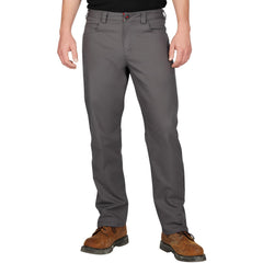 Heavy-Duty, Tear Resistant, Lightweight & Abrasion-Resistant Pants: Size 34X40, Gray, Cotton, Polyester & Spandex