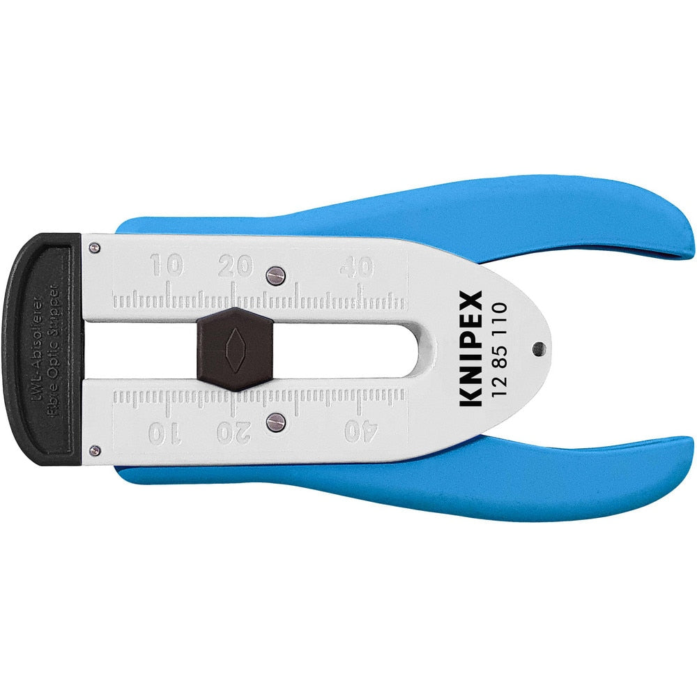 Wire & Cable Strippers; Maximum Capacity: Fiber optic with diameter of 0.125 mm; Type: Fiber Optic Wire Strippers; Minimum Wire Gauge: 18-28 AWG; Insulated: No; Wire Type: Fiber Optic; Body Material: Plastic