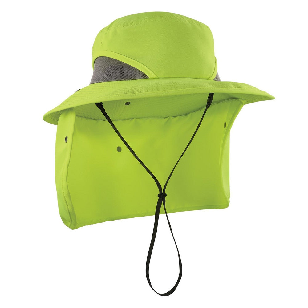 Ranger Hat & Neck Protection Cap: Lime,  Size  Small & Medium