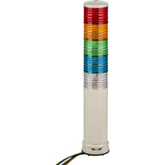 Stackable Tower Light Modules; Light Module Type: Light Module; Light Type: Steady, Flashing; Light Color: Red, Blue, Orange, Green, Clear; Lamp Type: LED; Lamp Life: 40000; Voltage: 100.00, 240.00; Amperage: 115.0000 mA; Power Rating: 27.6 W