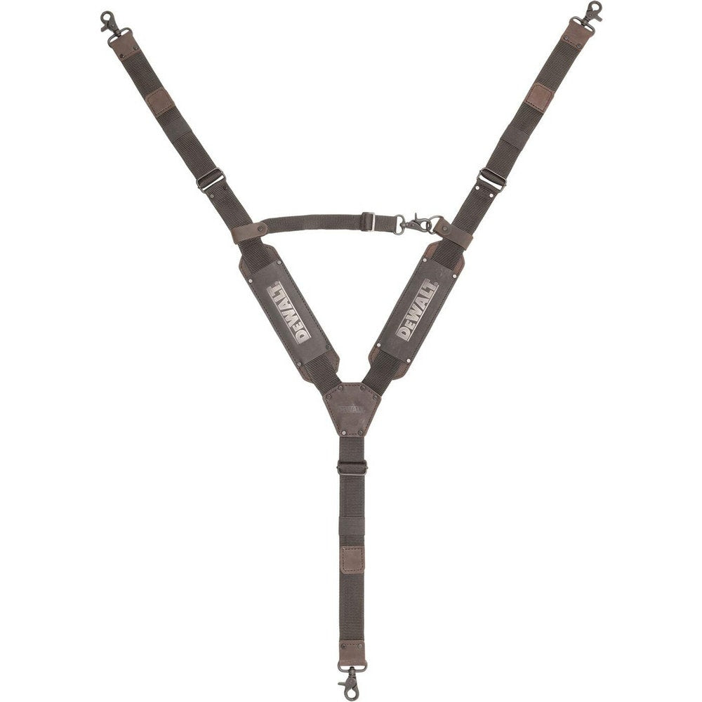 Belts & Suspenders; Garment Style: Suspenders; High Visibility: No; Material: Leather; Length (Inch): 20-1/2; Color: Brown; Features: Framer, General Contractor, Carpenter