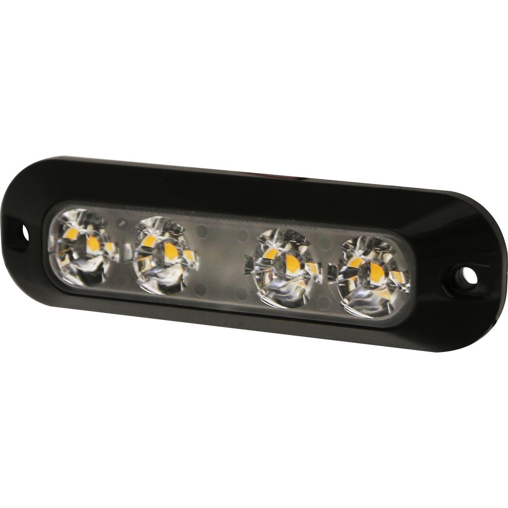 Emergency Light Assemblies; Light Assembly Type: LED Warning Light; Voltage: Multi-Voltage; Mount Type: Permanent, Flush, Surface; Power Source: 12-24V DC; Overall Height: 1.6 in