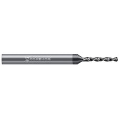 Micro Drill Bit: 0.0225" Dia, 130 deg, Solid Carbide