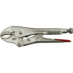 Locking Pliers; Jaw Texture: Serrated; Jaw Style: Curved; Overall Length Range: 3" - 6.9"; Overall Length (Inch): 7