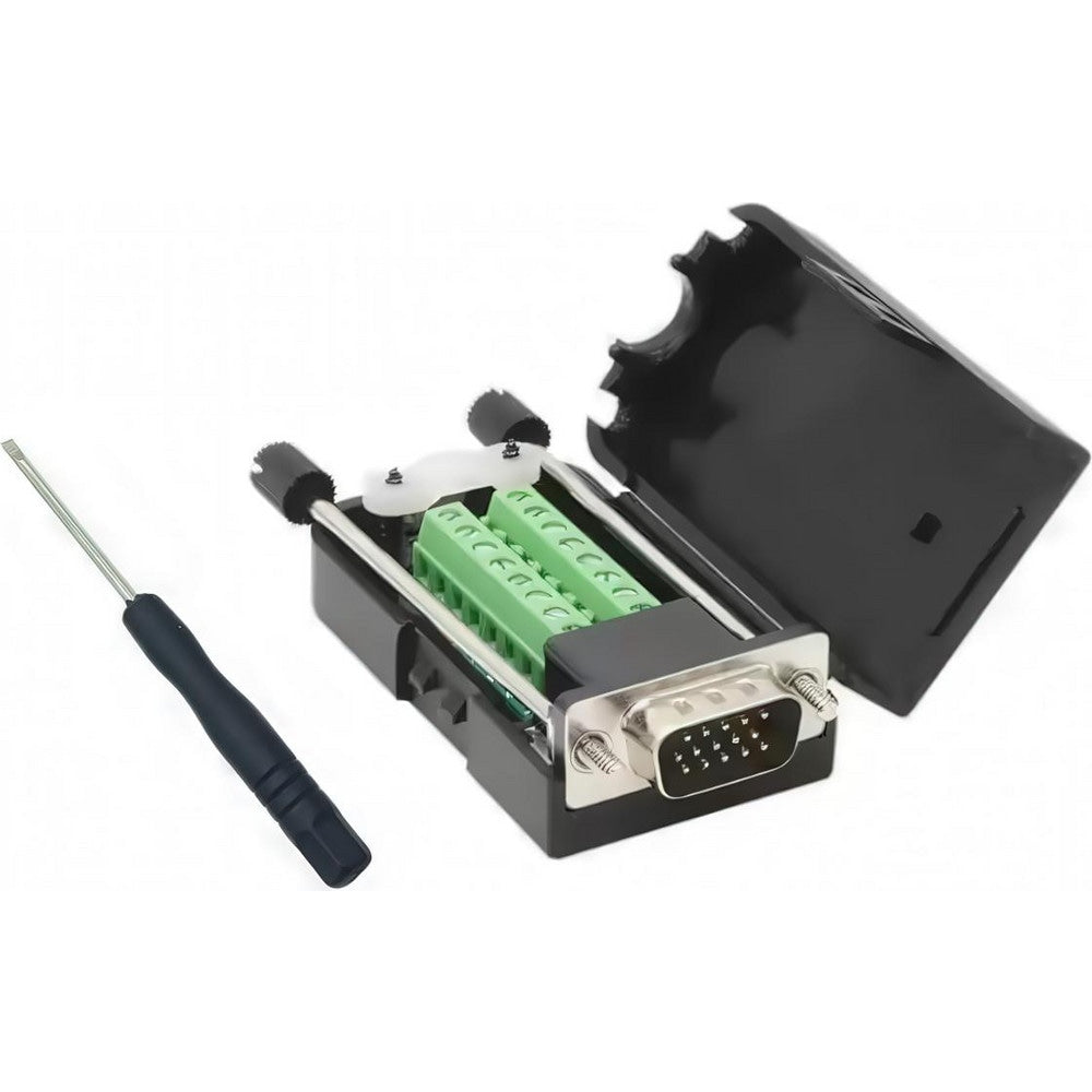 Computer Cable Accessories; Accessory Type: Adapter; For Use With: Data Networks Serial Data Transmission Device Management Instrument Control; Connection Type: D-Sub RS-232 Serial; Number Of Connections: 15; Gender: Male; Housing Material: Zinc; Finish: