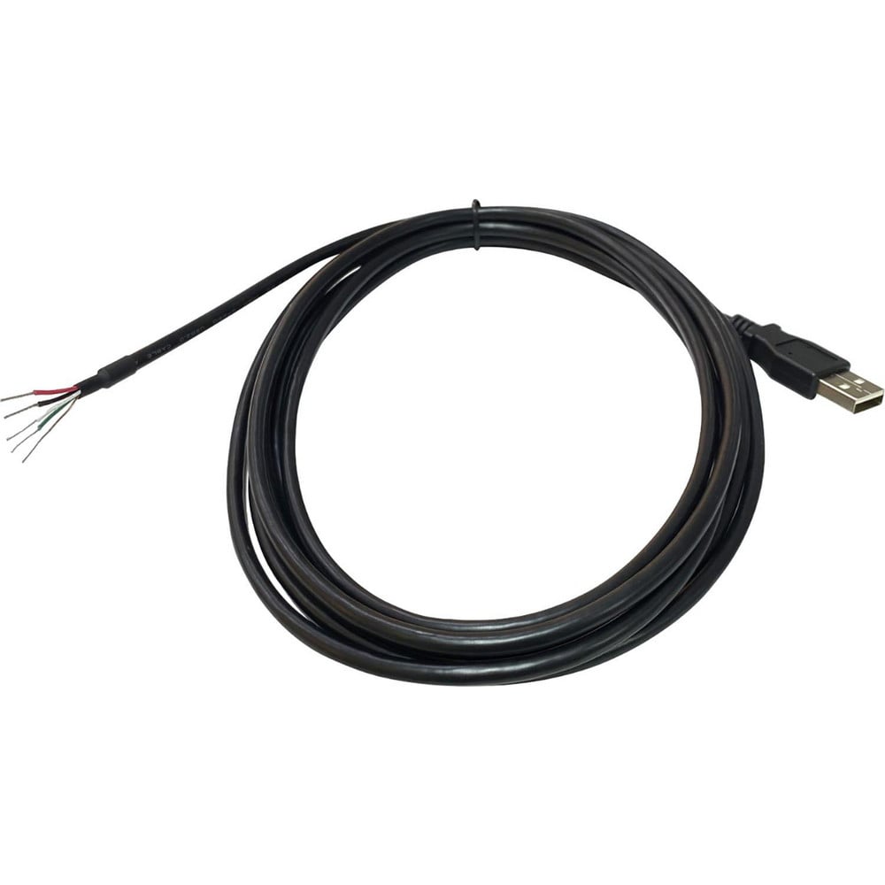 Computer Cable; Cable Type: Data Cable, USB Cords, Computer Cable; Connection Type: USB Type A; Overall Length (Feet): 10; Overall Length: 10.00; Gender: Male; Color: Black; Gauge: 24; Flexibility: Flexible; End Shape: Straight