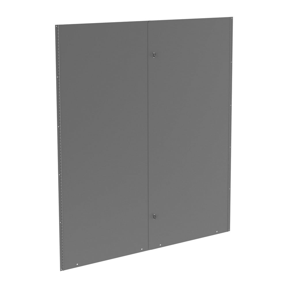 Bin Door Set: Use with 9" & 12" Deep Parts Bins, Gray